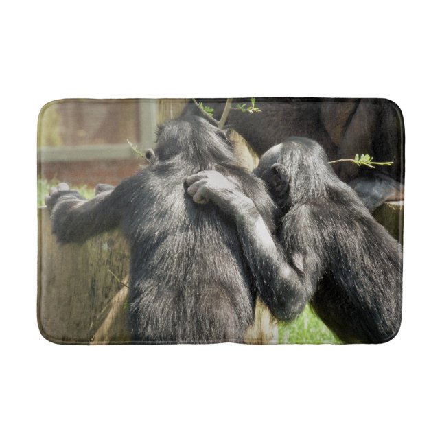 ALFOMBRILLA DE BAÑO CHIMPANZEES (Anverso)