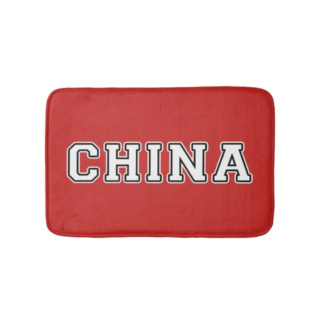 Alfombrilla De Baño China (Anverso)