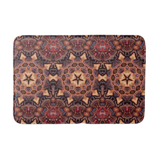 Alfombrilla De Baño Chip Choc Earthy Tribal Batik