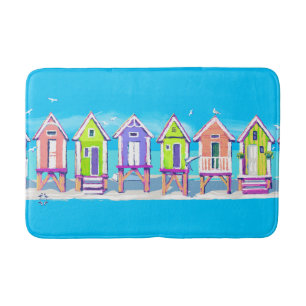 Alfombrilla De Baño Chozas de la playa
