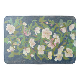 Alfombrilla De Baño Christmas Rose & Silverwing Butterfly Nocturne