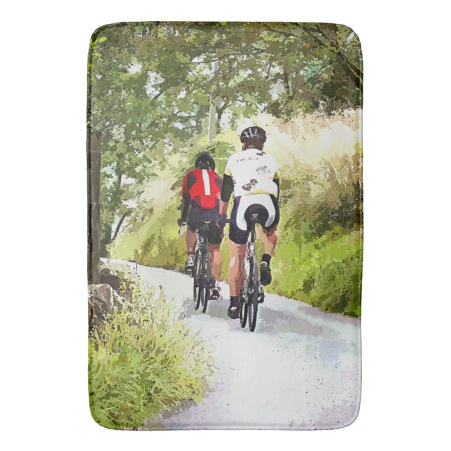 ALFOMBRILLA DE BAÑO CICLISMO (Frente vertical)