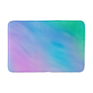 Alfombrilla De Baño Cielo de Arcoíris Suave Femenino