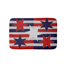 Cinco estrellas y rayas patrióticas