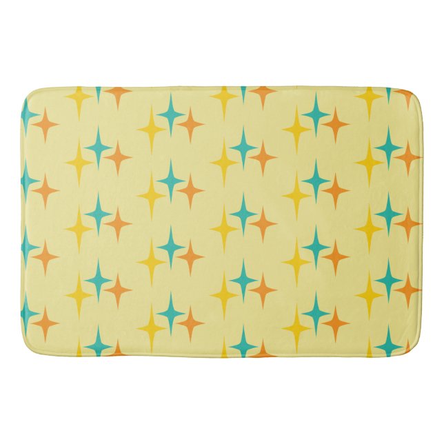 Alfombrilla De Baño Cincuenta noventa y tres estrellas de ráfaga (Anverso)