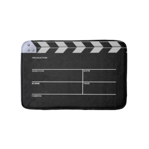 Alfombrilla De Baño Cine de la tablilla para la acción
