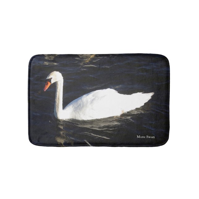 alfombrilla de baño Cisne Mudo (Anverso)