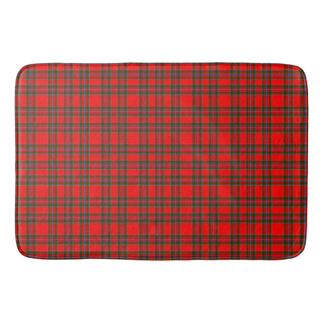 Alfombrilla De Baño Clan Butter Tartan Plaid (Anverso)
