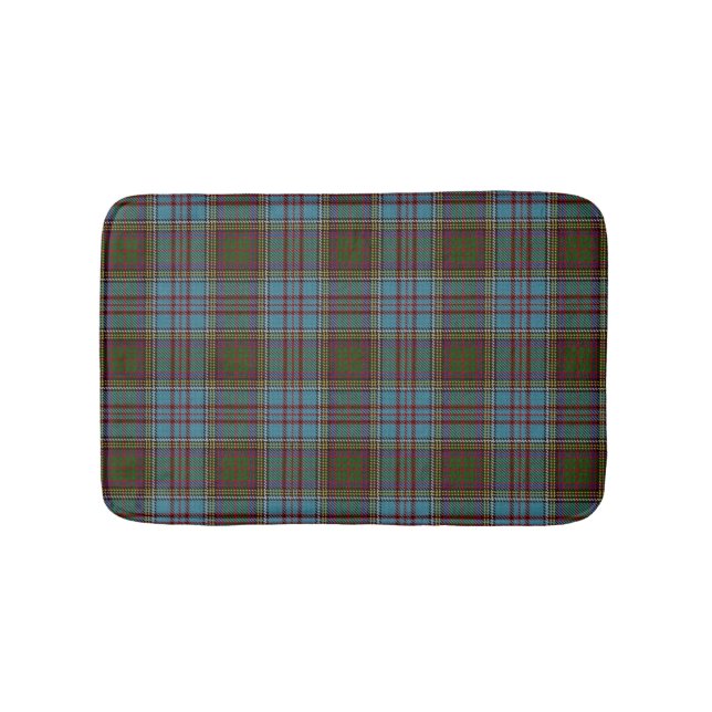 Alfombrilla De Baño Clan escocés Anderson Tartan Plaid (Anverso)