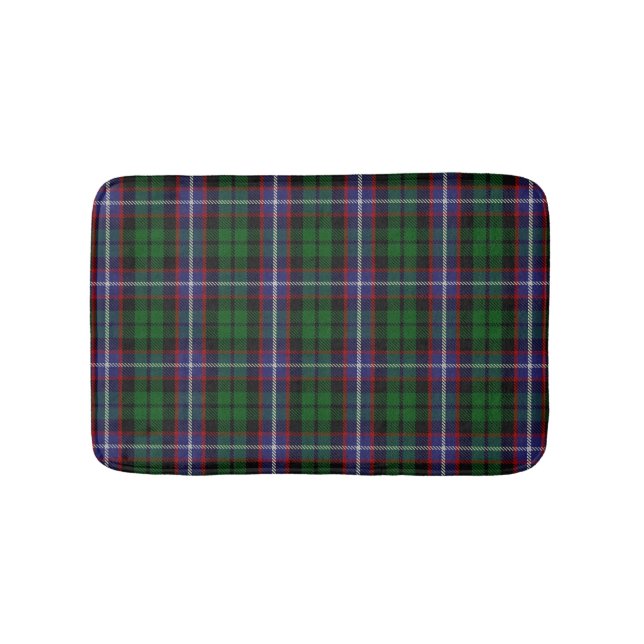 Alfombrilla De Baño Clan escocés Russell Tartan Plaid (Anverso)
