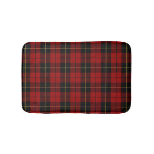Alfombrilla De Baño Clan escocés Wallace Tartan Plaid