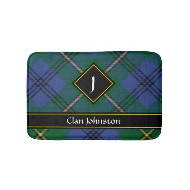Alfombrilla De Baño Clan Johnston Tartan Bath Mat (Anverso)