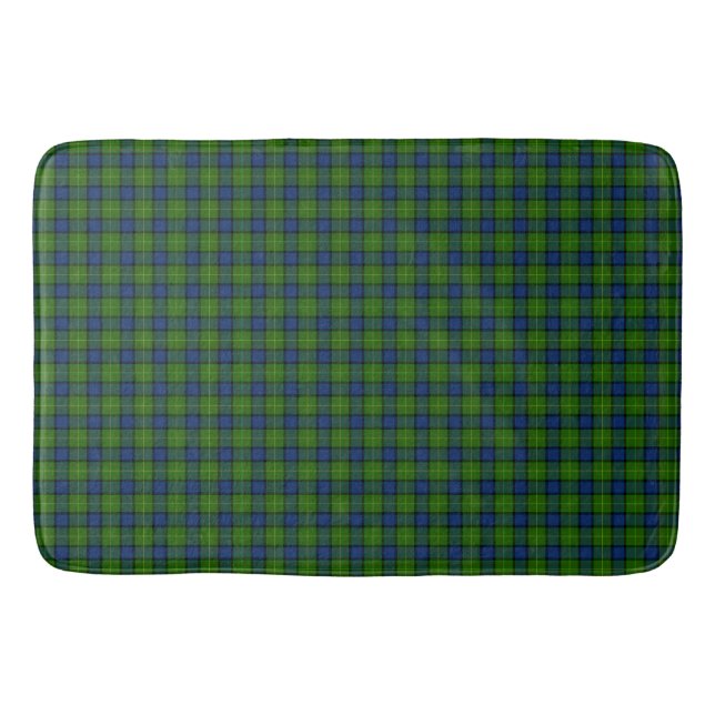 Alfombrilla De Baño Clan Muir More Tartan Plaid (Anverso)