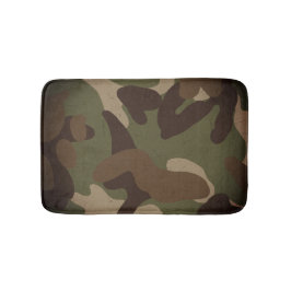Alfombrilla De Baño Classic Military Camouflage Pattern