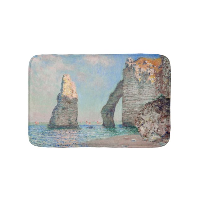 Alfombrilla De Baño Claude Monet - Acantilados en Etretat (Anverso)