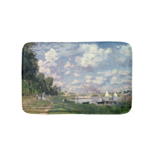 Alfombrilla De Baño Claude Monet el el puerto deportivo en