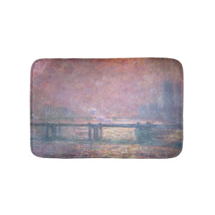 Alfombrilla De Baño Claude Monet el   el Thames en Charing Cross, 1903