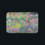 Alfombrilla De Baño Claude Monet - El jardín del Iris en Giverny<br><div class="desc">El Jardín Iris de Giverny / El Jardín del Artista en Giverny - Claude Monet,  1899-1900</div>