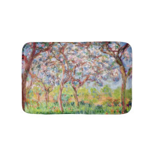 Alfombrilla De Baño Claude Monet el   Printemps un Giverny, 1903