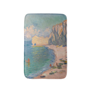 Alfombrilla De Baño Claude Monet - Etretat: playa y Falaise d'Amonet