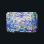 Alfombrilla De Baño Claude Monet - Lilies de agua / Nympheas 1919<br><div class="desc">Lilies de agua / Nympheas (W.1852) - Claude Monet,  Petróleo en lienzo,  1916-1919</div>