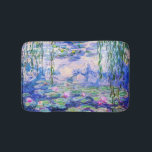 Alfombrilla De Baño Claude Monet - Lilies de agua / Nympheas 1919<br><div class="desc">Lilies de agua / Nympheas (W.1852) - Claude Monet,  Petróleo en lienzo,  1916-1919</div>