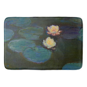 Alfombrilla De Baño Claude Monet Nenúfares Arte al Óleo Impresionista