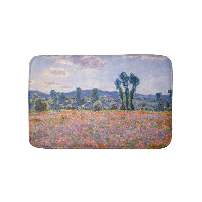 Alfombrilla De Baño Claude Monet - Poppy Field 1890 (Giverny) (Anverso)