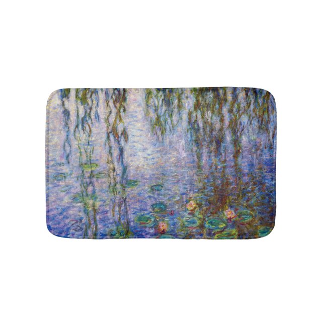 Alfombrilla De Baño Claude Monet - Water Lilies (Anverso)