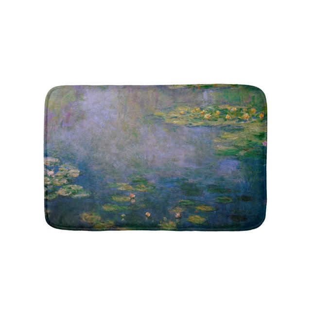 Alfombrilla De Baño Claude Monet - Water Lilies (Anverso)
