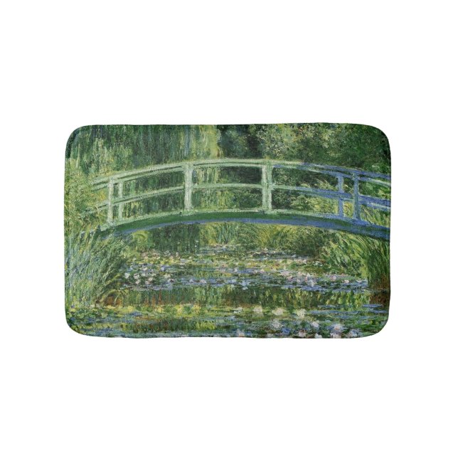 Alfombrilla De Baño Claude Monet Water Lilies (Anverso)