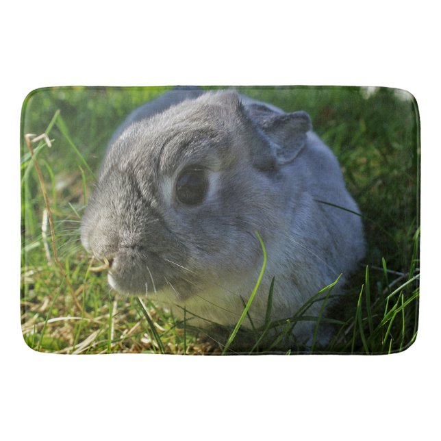Alfombrilla De Baño Close Up de Sr. Bunny's (Anverso)