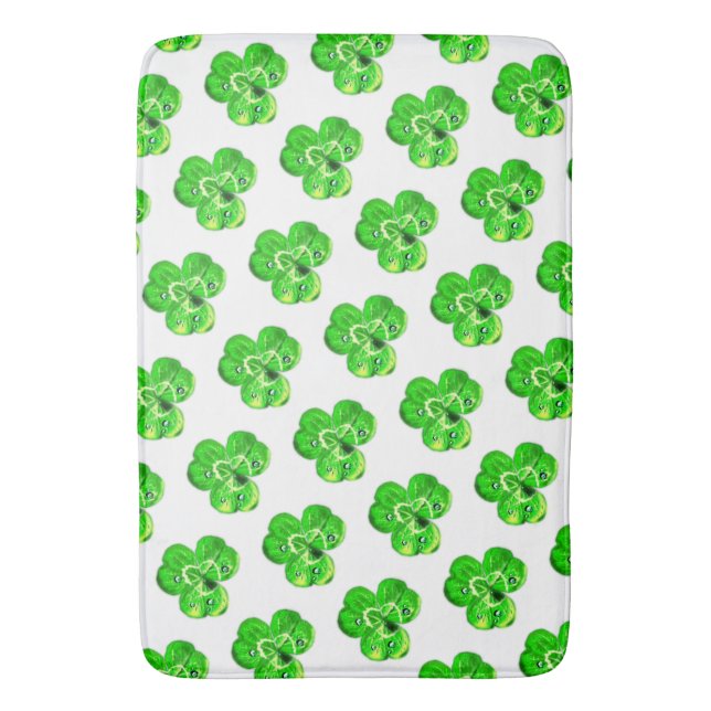 Alfombrilla De Baño Clover Bath Mat (Frente vertical)