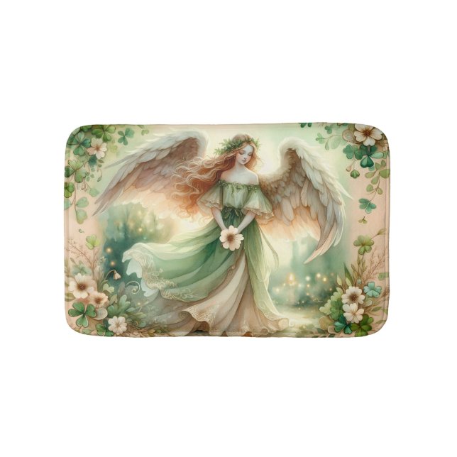 Alfombrilla De Baño Clover Serenity Angel (Anverso)