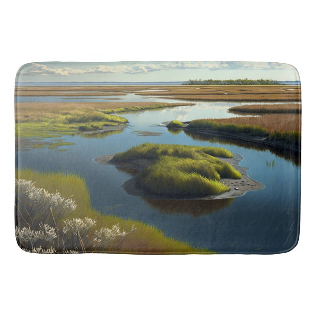 Alfombrilla De Baño Coastal Tranquility (Anverso)