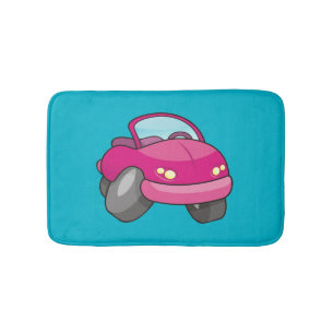 Alfombrilla De Baño Coche Personalizado rosa