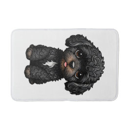 Alfombrilla De Baño Cockapoo negro