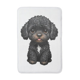 Alfombrilla De Baño Cockapoo negro