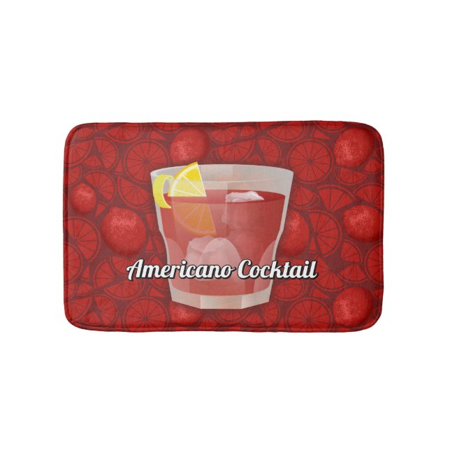 Alfombrilla De Baño cóctel Americano (Anverso)