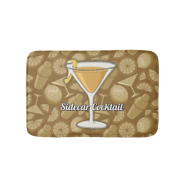 Alfombrilla De Baño Cóctel Sidecar (Anverso)