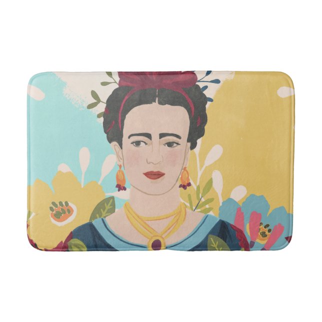 Alfombrilla De Baño Colección de jardines de Frida (Anverso)