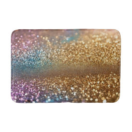 Alfombrilla De Baño Colección holográfica popular de Opal Purpurina