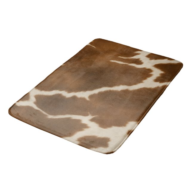 Alfombrilla De Baño Colección moderna de cuero falso de vaca (Angular)