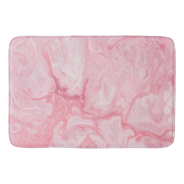 Alfombrilla De Baño Colección rosa de la familia Burton (Anverso)