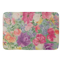 Collage de flor acuática en los hongos de verano