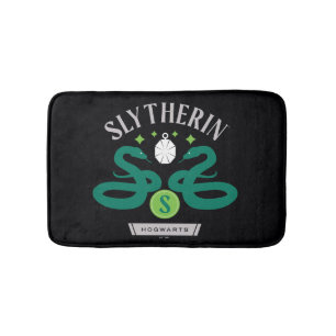 Alfombrilla De Baño Collar gráfico de doble serpiente de la casa SLYTH