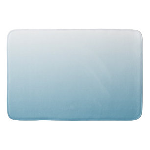 Alfombrilla De Baño Color azul de ángulo oscuro degradado de dos tonos