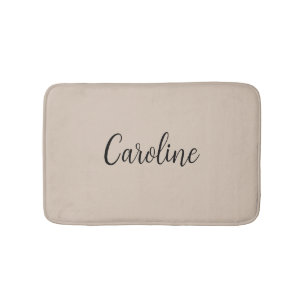 Alfombrilla De Baño Color de tendencia Taupe suave Nombre Mat de baño
