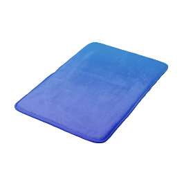 Alfombrilla De Baño Color del degradado azul