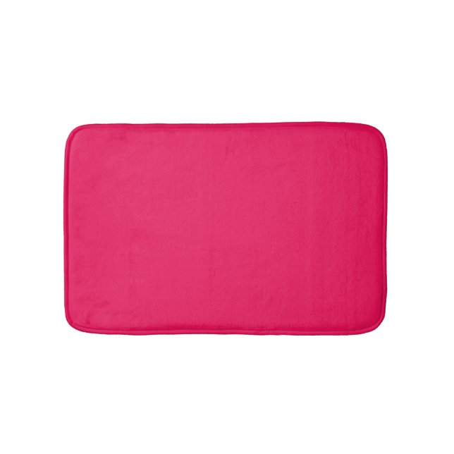 Alfombrilla De Baño Color Rosa (Anverso)